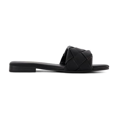 2139uwRT5WL.jpg Franca Woven Slide Sandals Women Dressy or Casual with Memory Foam | Comfortable Summer Shoes for Women | Lightweight Slip-On