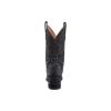 Women's Leather Cowgirl Embroidered Square Toe Boot Pull-on Comfortable Fit Western Style