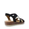 31-6Z6hEhlL.jpg Women's Summer Dressy Low Wedge Heels Comfortable Slip on Casual Flat Sandals for Walking Vacation