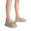 311jT1xjL.jpg Platform Wedges Sandals for Women Chunky Open Toe Dress Walking Comfortable Flat Sandals for Summer