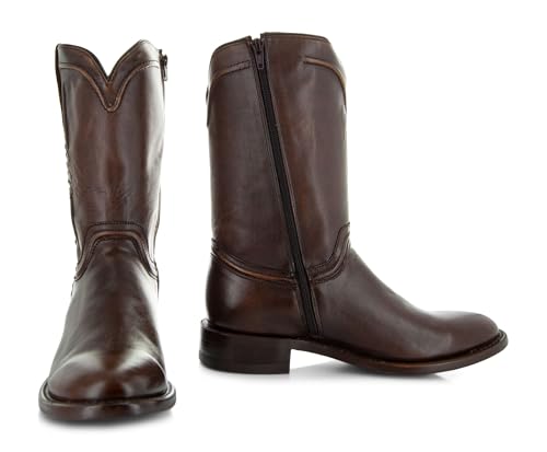 314ceChpFVL.jpg Men's Roper Cowboy Boots, Genuine Leather Men's Cowboy Boots, Western Boots For Men H4003
