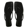 31FFJZcDDkL.jpg Women's Square Open Toe Flip Flop Minimalist Thong Flat Sandals Slide On Summer Vacation 2025 Dressy Shoes