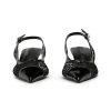 31Fwzkj9EfL.jpg Slingback Pumps for Women Mesh Kitten Heels Pointed Toe Heeled Sandals Buckle Ankle Strap Low Heeled Pumps