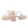 31PsjEquCRL.jpg Strappy Heels For Women Low Chunky Block Heel Heeled Sandals Square Open Toe Slip On Slides Mules