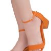 31QbfOM7gkL.jpg Women??s Low Heels ?C Open Toe Chunky Block Heeled Sandals with Ankle Strap | Comfortable Dressy Short Heels for Prom, Wedding,