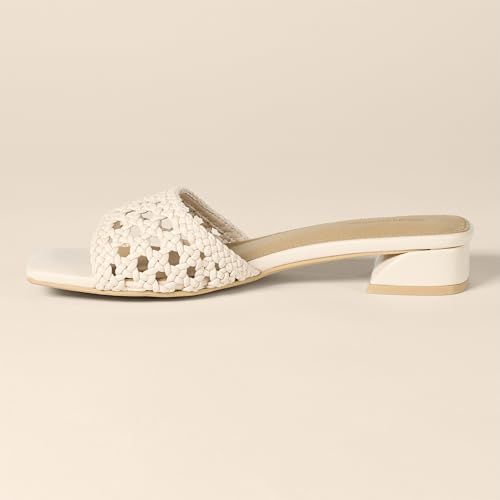 31UCqwfO8xL.jpg Women's Mini Heel Mule Sandals
