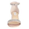 31Xvd325AgL.jpg Sparkly Sandals Women Rhinestone Heels Wedding Shoes for Bride Low Block Strappy Heels Gold Glitter