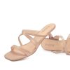 31m3zkrU3sL.jpg Nude Strappy Heels for Women Nude Kitten Heeled Sandals Slip On Square Toe Open Toe Heels