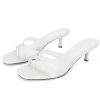 31nF9mLhmkL.jpg Gold Kitten Heel Sandals for Women Flip Flop Strappy Mule heels Rounded Open Toe Heeled Thong Sandals Women