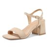 31q2fbAzueL.jpg Women's Chunky Block Low Heels Open Toe Ankle Strap Heeled Sandals Comfortable Square Toe Wedding Party Dress Pump Shoes