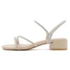 31rQ8dMaNpL.jpg Women's Rhinestone Strappy Open Toe Low Block Chunky Heels Sandals Backless Summer Holiday Party Wedding Dress Shoes