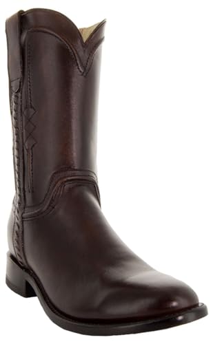 31tnvJm0nnL.jpg Men's Roper Cowboy Boots, Genuine Leather Men's Cowboy Boots, Western Boots For Men H4003