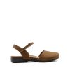 31uLAV3cwxL.jpg Women's Closed Toe Sandals Arch Support Comfort Cork Footbed Flat Sandals Summer Shoes