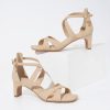 31x51i2dP2L.jpg Womens Chunky Low Heels Comfortable Open Toe Ankle Strap Heeled Sandals Strappy Block Heels Dress Shoes for Wedding Bridal