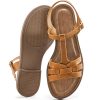 41JsNfjkyuL.jpg Women's Flat Sandals Dressy: Summer Gladiator Dress Sandals 2025 Comfortable Slip On Walking Beach Footwear Slingback