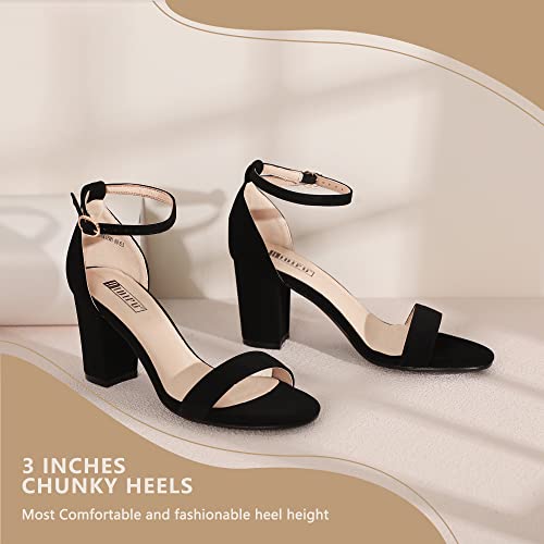 Women's 3 Inch Heel Sandals for Women
