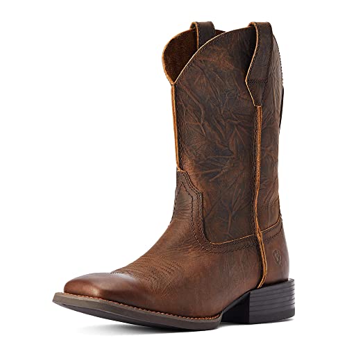 41cLS9PE8nL.jpg Mens Sport Rambler Square Toe Casual Boots Mid Calf - Brown