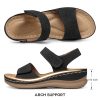 41e93QR1aL.jpg Flat Sandals for Women Dressy: Comfortable Flats Sandals Women Open Toe Ankle Strap Walking Shoes Summer