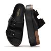 41ekTtoQntL.jpg Wedge Platform Sandals For Women 2025 - Memory Foam Insole & Cork Footbed Platform Heel Slides for Women Footwear - Beach