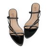 41kFAg3GP5L.jpg Flip Flops Thong Heels Women Heeled Sandals Low Chunky Heels Slip on Slide Sandals Kitten Heels for Women Party Dress Shoes