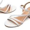 41kR3ec0pSL.jpg Strappy Heels for Women, Sandals Women Dressy, 2.16 inch Low Block Heels for Women