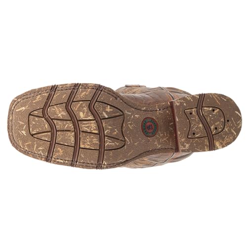 Montana Sand and Chocolate Mens Boots 7800