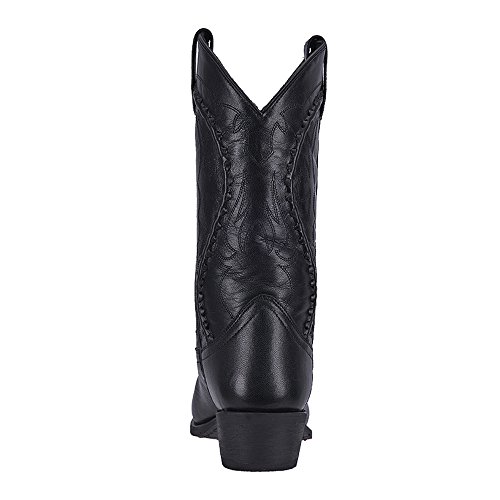 68430 Black Goat Bucklace Mens Western Cowboy Boots