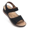 41vR2CsybaL.jpg Flat Sandals for Women Dressy: Comfortable Flats Sandals Women Open Toe Ankle Strap Walking Shoes Summer