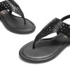 41xrhIj3hKL.jpg Women's Rhinestone Casual Wear Cute Gladiator Flat Sandals Beach Dressy T-Strap Thong Sandals