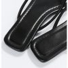 41zcYRQ5erL.jpg Women's Square Open Toe Flip Flop Minimalist Thong Flat Sandals Slide On Summer Vacation 2025 Dressy Shoes