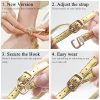 513j5JKBTL.jpg Women's Heeled Sandals Strappy Low Block Heels Chunky for Women Comfortable Ankle Strap Open Toe Party Wedding Dress Shoes for