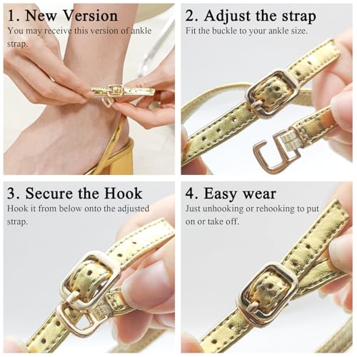 Women's Sandals Square Open Toe Kitten Heels Strappy Ankle Strap Heeled Sandals for Women Comfy Weddings Shoes