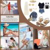 51DHfNV2WFL.jpg Women Sandals Arch Support Handmade Bohemian Braided Flat Sandals Comfort Walking Beach Ankle Elastic Summer Shoes