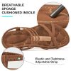 51zk1pIGO-L.jpg Womens Sandals Summer Dressy Gladiator Flat Comfortable Walking Shoes Non Slip Casual Beach Ladies Sandal